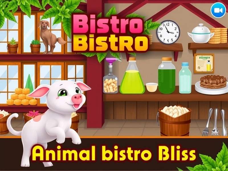 Animal Bistro Bliss Game Screenshot